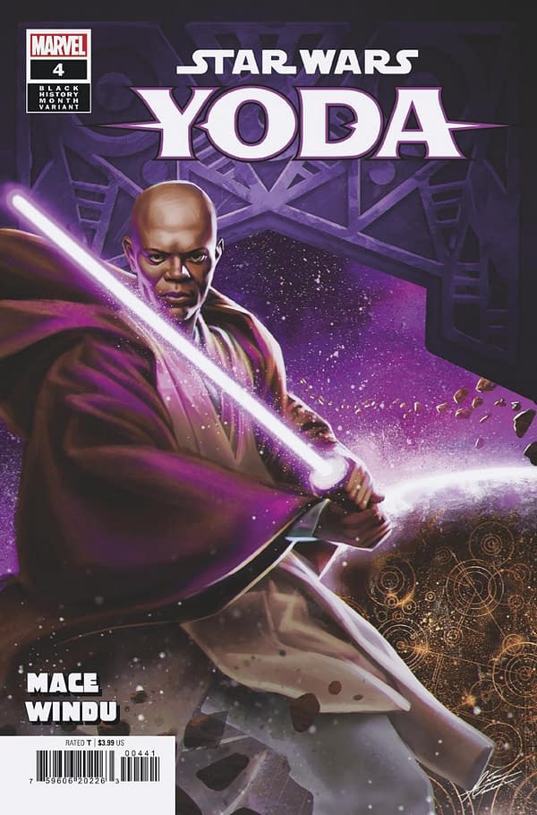 Cover image for STAR WARS: YODA 4 MANHANINI BLACK HISTORY MONTH VARIANT