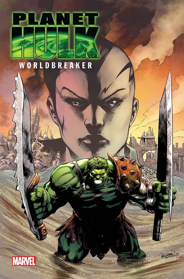 Cover image for PLANET HULK: WORLDBREAKER #4 CARLO PAGULAYAN COVER