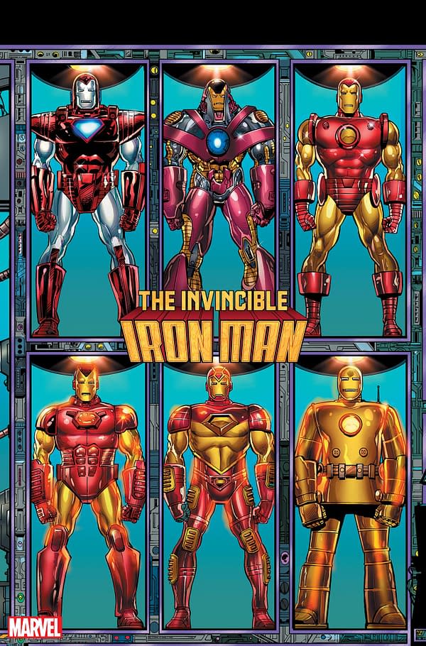 Cover image for INVINCIBLE IRON MAN 3 LAYTON CONNECTING VARIANT