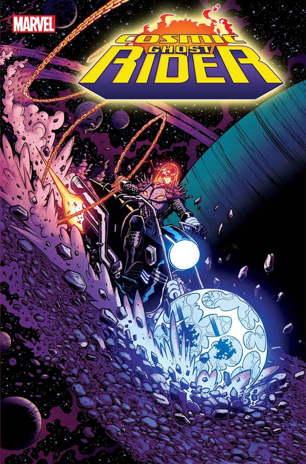 Cover image for COSMIC GHOST RIDER 1 ROCHE VARIANT