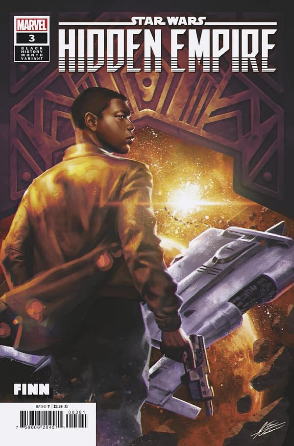 Cover image for STAR WARS: HIDDEN EMPIRE 3 MANHANINI BLACK HISTORY MONTH VARIANT