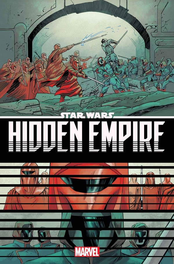 Cover image for STAR WARS: HIDDEN EMPIRE 4 SHALVEY BATTLE VARIANT