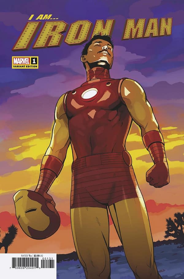 Cover image for I AM IRON MAN 1 CABAL VARIANT
