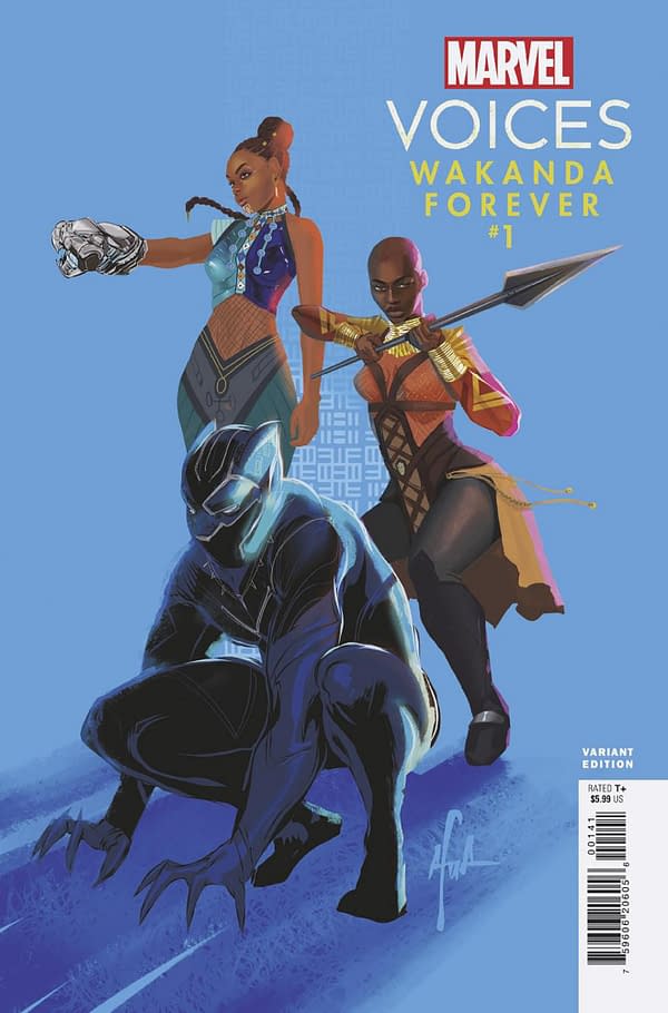 Image De Couverture Pour Marvel'S Voices : Wakanda Forever 1 Richardson Variant