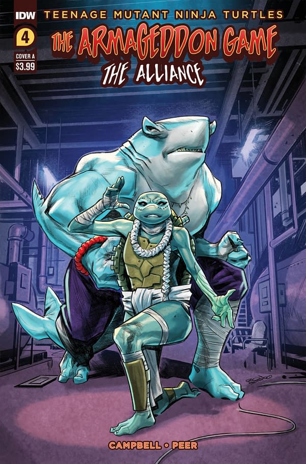 Cover image for TMNT: Armageddon Game - The Alliance #4
