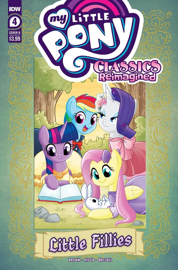 Cover image for MY LITTLE PONY CLASSICS REIMAGINED LITTLE FILLIES #4 CVR B (