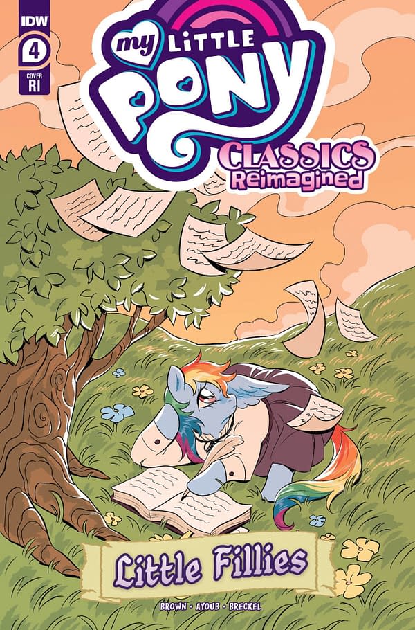 Cover image for MY LITTLE PONY CLASSICS REIMAGINED LITTLE FILLIES #4 CVR C (