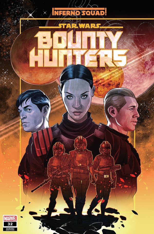 Cover image for STAR WARS: BOUNTY HUNTERS 32 STOTT INFERNO SQUAD VARIANT