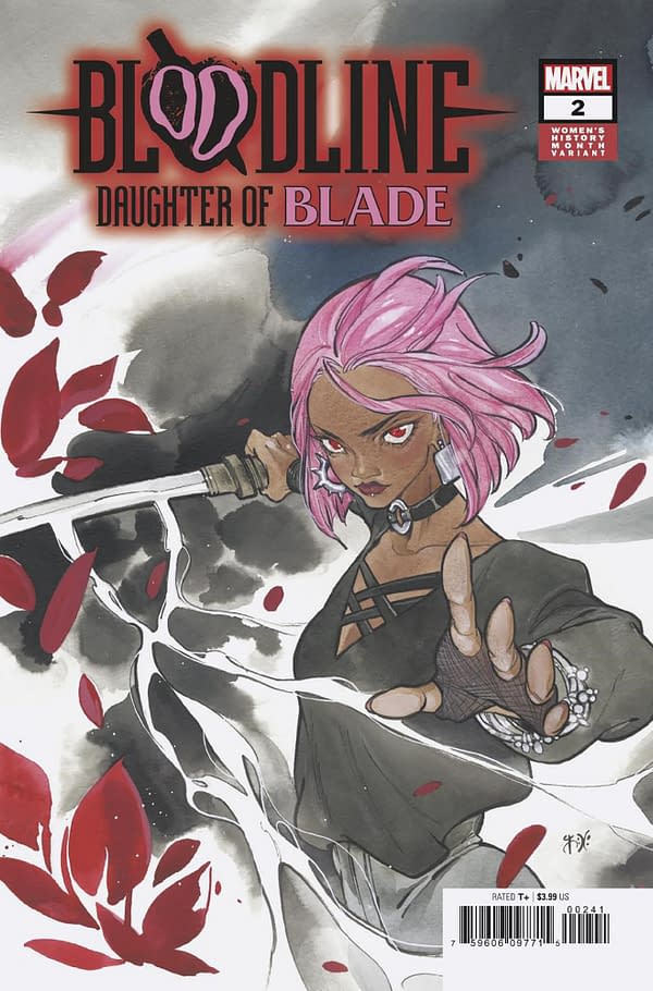 Cover image for BLOODLINE: DAUGHTER OF BLADE 2 MOMOKO WOMEN'S HISTORY MONTH VARIANT