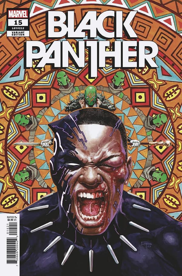 Cover image for BLACK PANTHER 15 PERALTA VARIANT