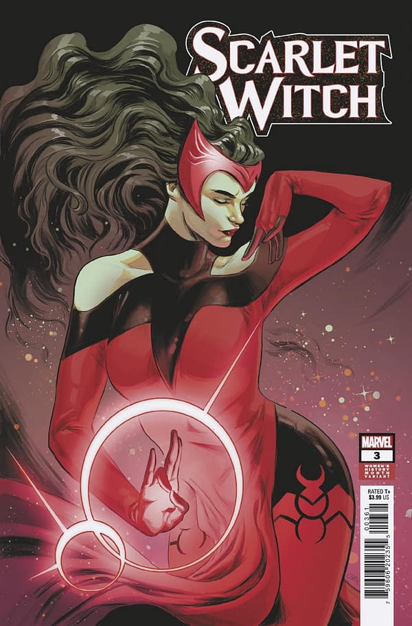 Cover image for SCARLET WITCH 3 CARNERO WOMEN'S HISTORY MONTH VARIANT