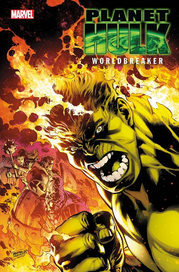 Cover image for PLANET HULK: WORLDBREAKER #5 CARLO PAGULAYAN COVER
