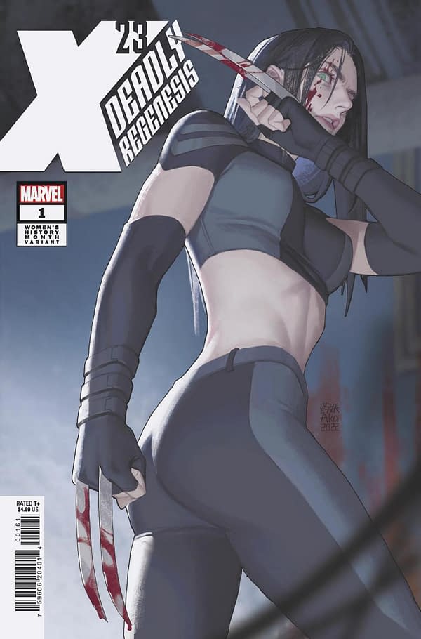Cover image for X-23: DEADLY REGENESIS 1 AKA WOMEN'S HISTORY MONTH VARIANT