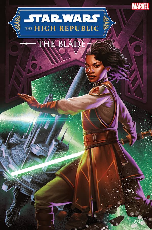 Cover image for STAR WARS: THE HIGH REPUBLIC - THE BLADE 4 MANHANINI BLACK HISTORY MONTH VARIANT