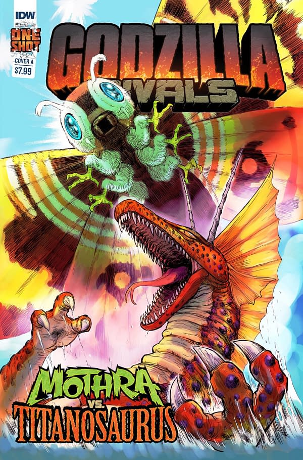 Cover image for Godzilla: Rivals - Mothra vs. Titanosaurus #1