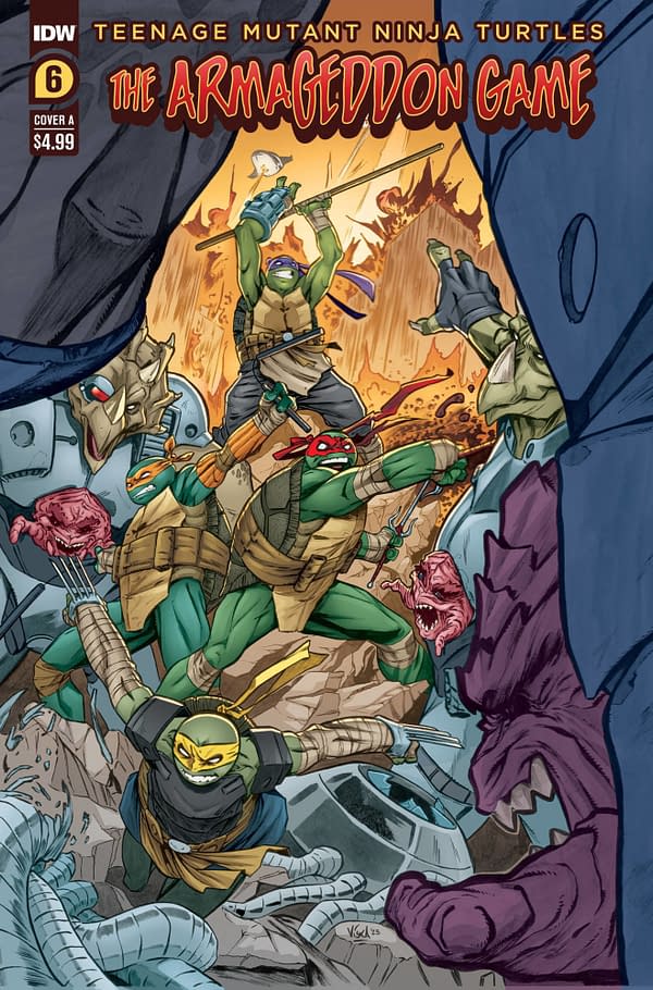 Cover image for Teenage Mutant Ninja Turtles: The Armageddon Game #6