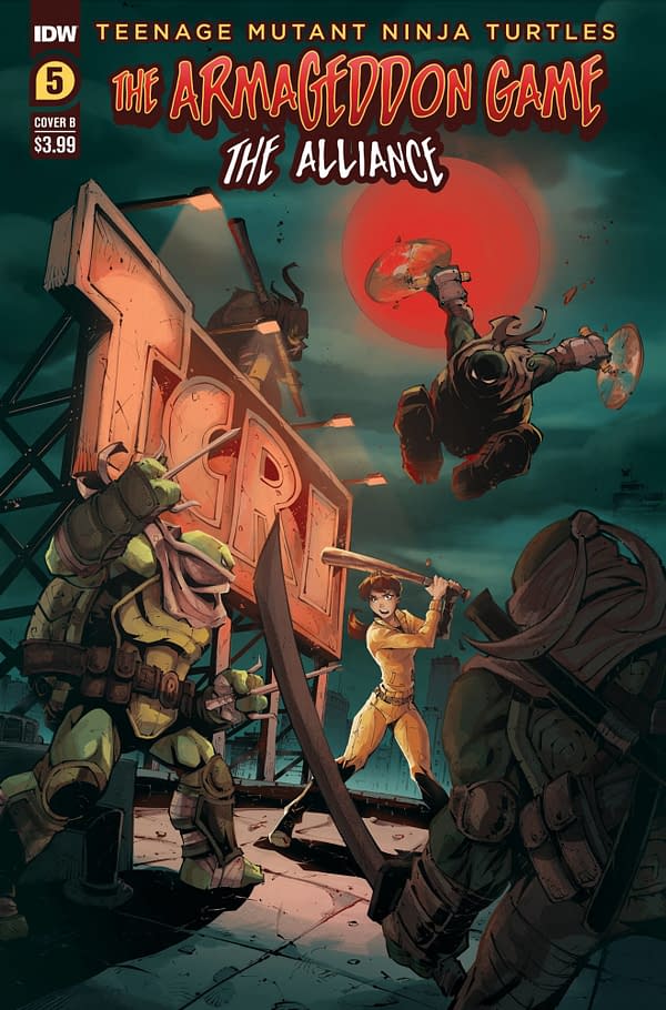 Cover image for TMNT ARMAGEDDON GAME ALLIANCE #5 CVR B VERDUGO