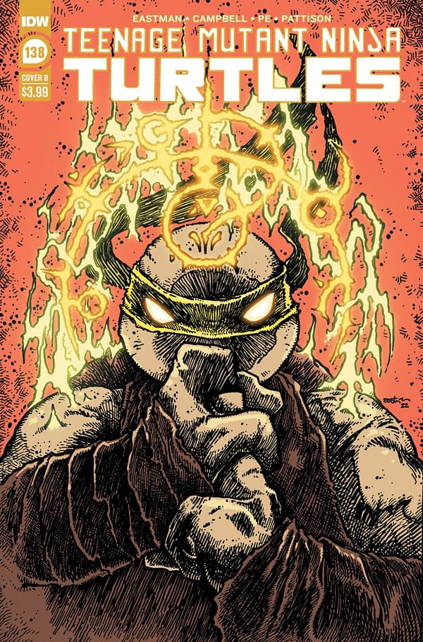 Cover image for TMNT ONGOING #138 CVR B EASTMAN & CAMPBELL