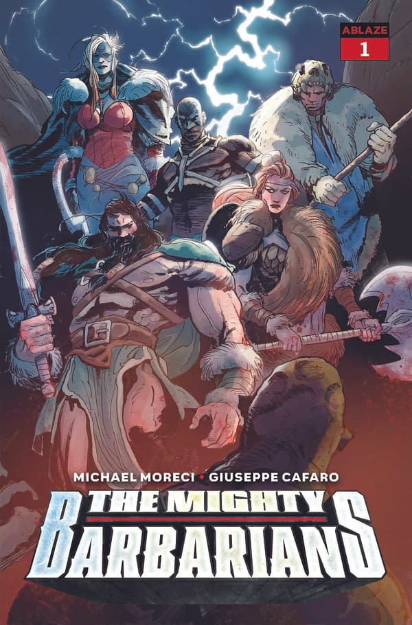 The Mighty Barbarians: Moreci and Cafaro's New Series Debuts April