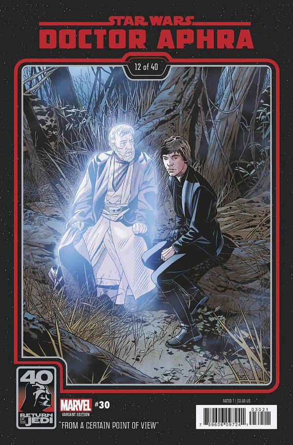 Cover image for STAR WARS: DOCTOR APHRA 30 CHRIS SPROUSE RETURN OF THE JEDI 40TH ANNIVERSARY VAR IANT