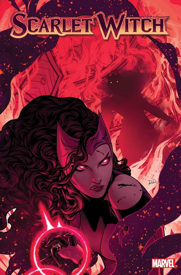 Cover image for SCARLET WITCH #4 RUSSELL DAUTERMAN COVER