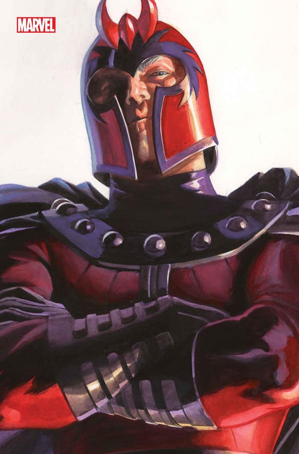 Cover image for SCARLET WITCH 4 ALEX ROSS TIMELESS MAGNETO VIRGIN VARIANT