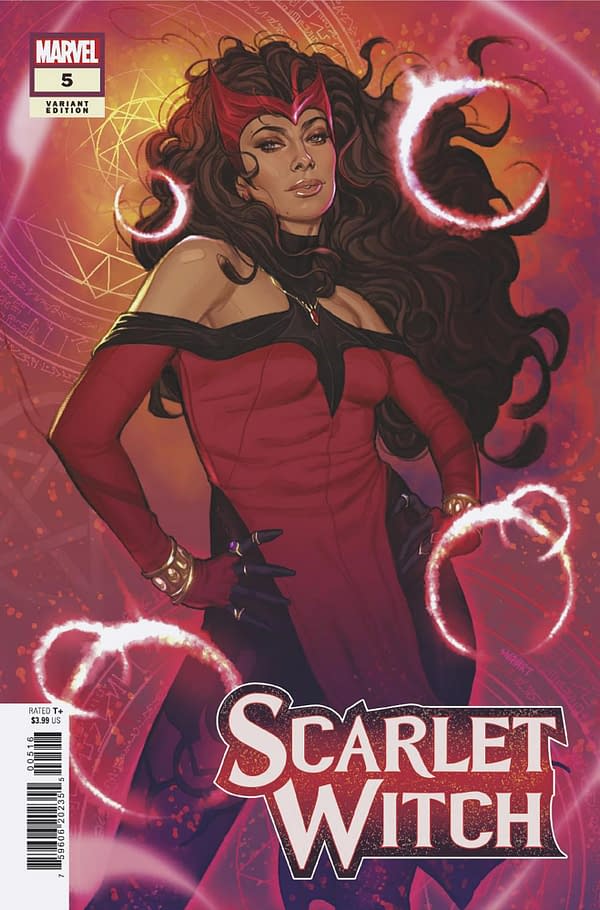 Cover image for SCARLET WITCH 5 JOSHUA SWABY VARIANT