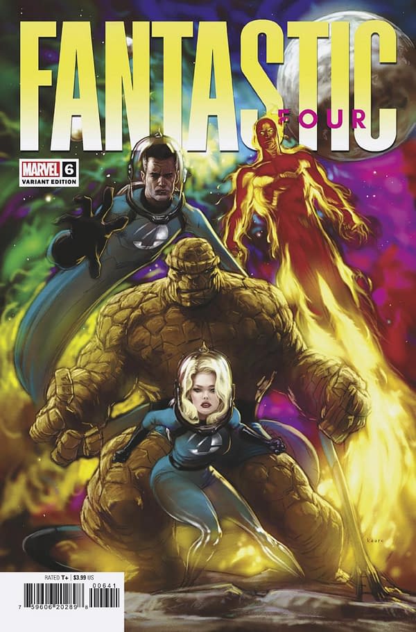 Cover image for FANTASTIC FOUR 6 KAARE ANDREWS VARIANT