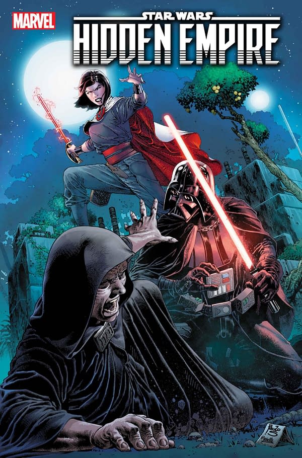 Cover image for STAR WARS: HIDDEN EMPIRE #5 PAULO SIQUEIRA COVER