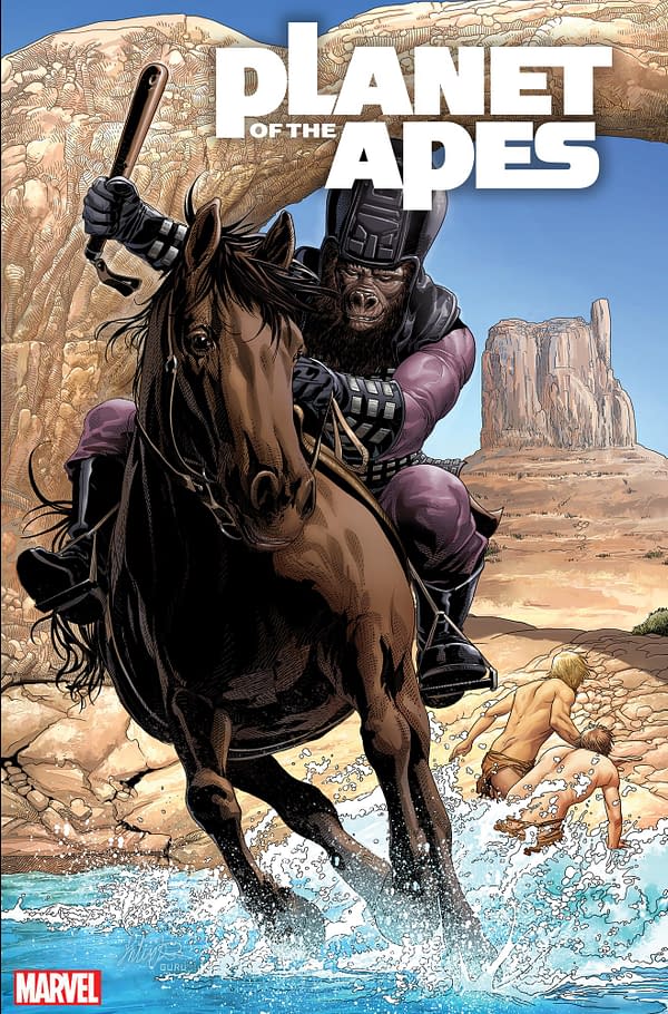 Cover image for PLANET OF THE APES 1 SALVADOR LARROCA VARIANT