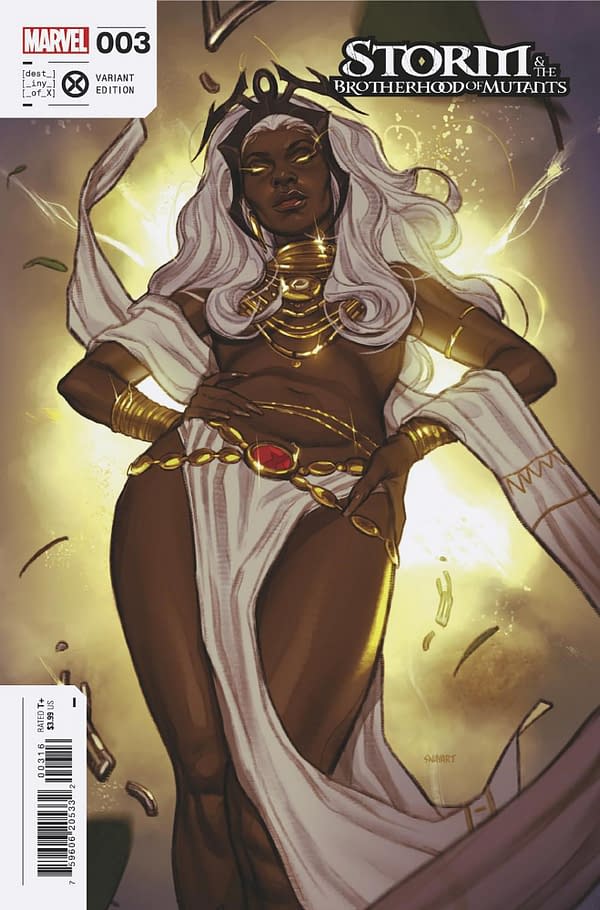 Cover image for STORM & THE BROTHERHOOD OF MUTANTS 3 JOSHUA SWABY VARIANT [SIN]
