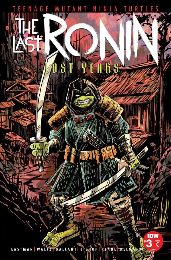 Cover image for TMNT LAST RONIN LOST YEARS #3 CVR C SMITH