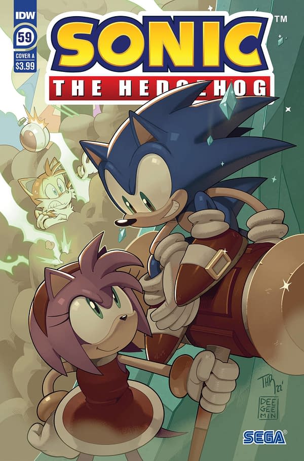 Cover image for Sonic the Hedgehog #59