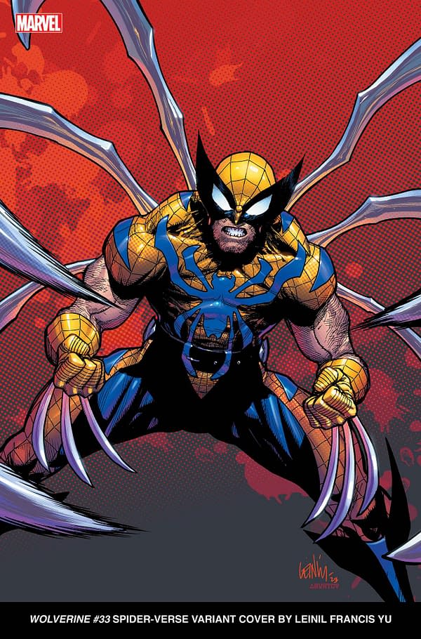 Cover image for WOLVERINE 33 LEINIL YU SPIDER-VERSE VARIANT