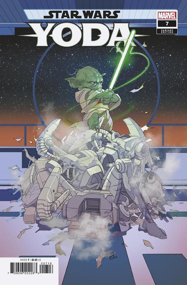 Cover image for STAR WARS: YODA 7 PASQUAL FERRY VARIANT