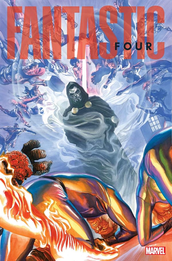 Cover image for FANTASTIC FOUR #7 ALEX ROSS COVER