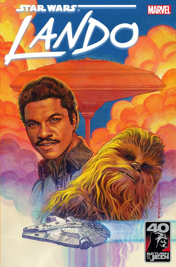 Cover image for STAR WARS: RETURN OF THE JEDI - LANDO 1 BRIAN STELFREEZE VARIANT