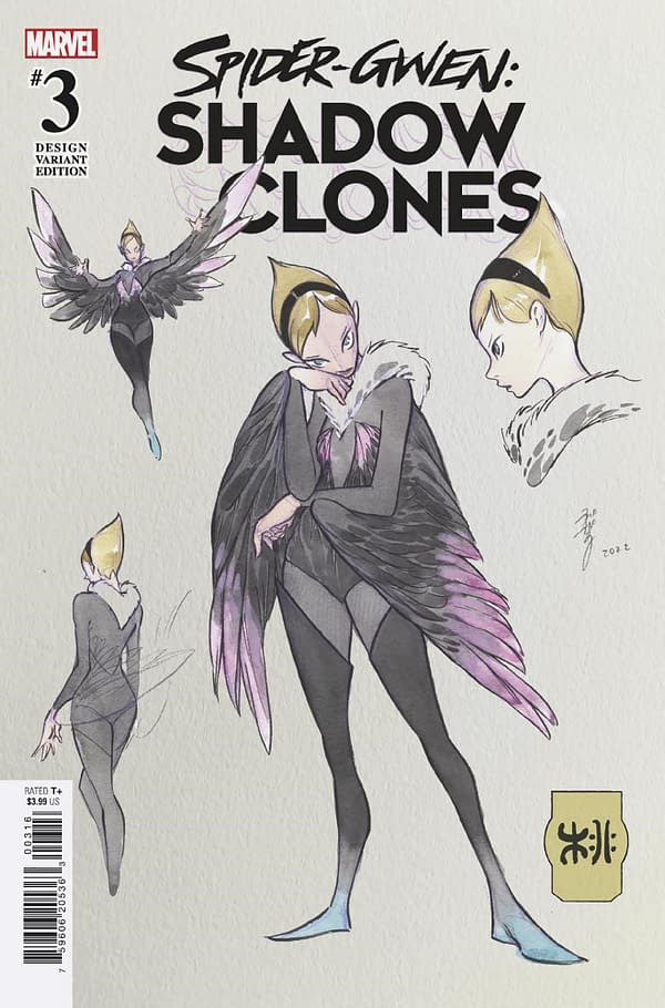 Cover image for SPIDER-GWEN: SHADOW CLONES 3 PEACH MOMOKO DESIGN VARIANT