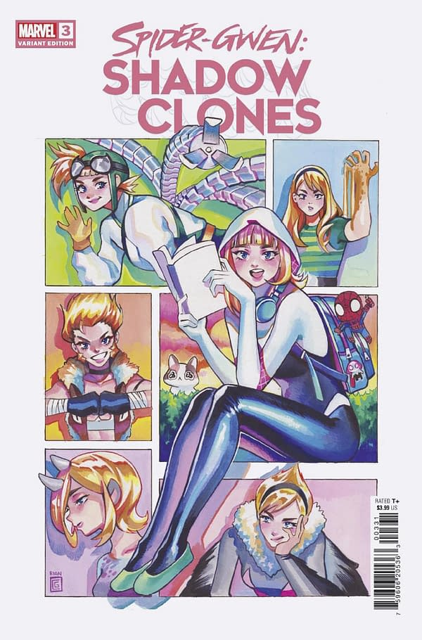 Cover image for SPIDER-GWEN: SHADOW CLONES 3 RIAN GONZALEZ VARIANT