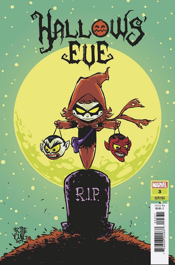 Cover image for HALLOWS' EVE 3 SKOTTIE YOUNG VARIANT