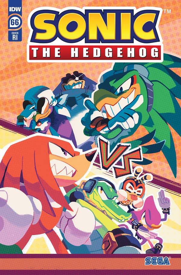 Cover image for Sonic the Hedgehog #66 Variant RI (10) (Fourdraine)