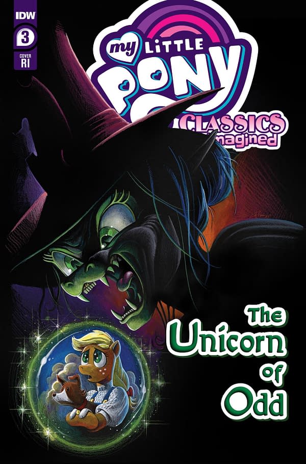 Cover image for My Little Pony: Classics Reimagined--The Unicorn of Odd #3 Variant RI (10) (Price)