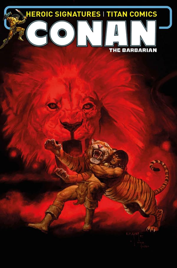 Conan The Barbarian #2 with Pictish Scout Brissa From Titan in August