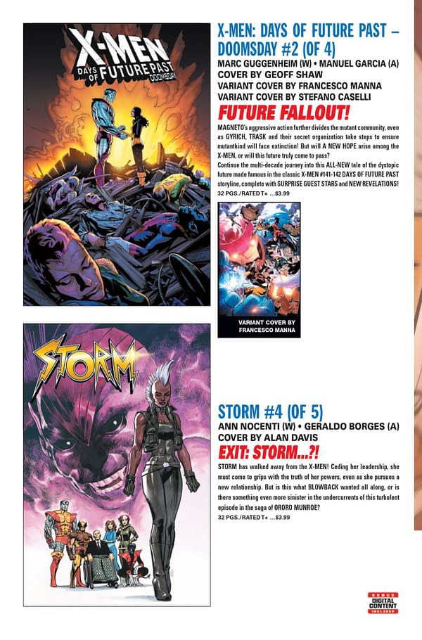 Full Marvel Comics August 2023 Solicits & Solicitations
