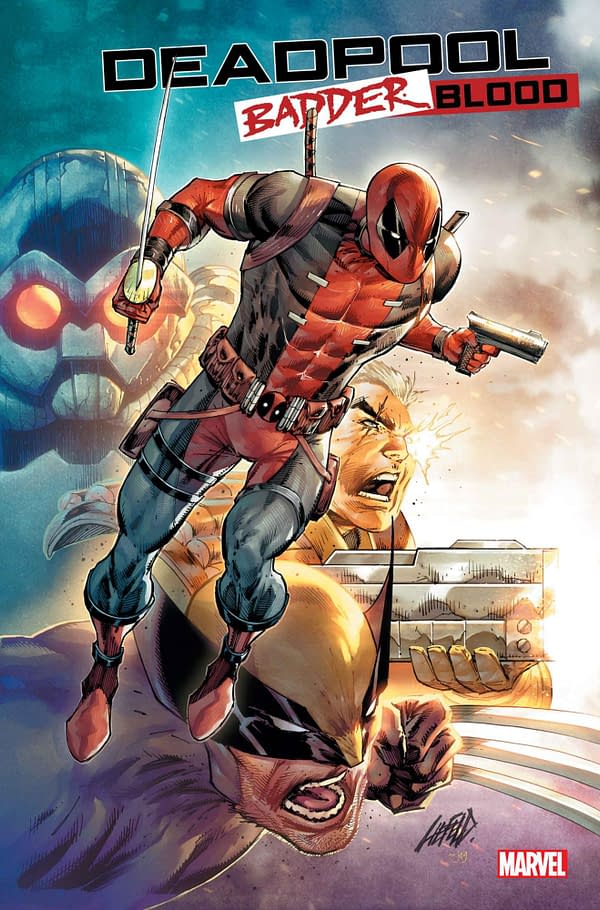Cover image for DEADPOOL: BADDER BLOOD #1 ROB LIEFELD COVER