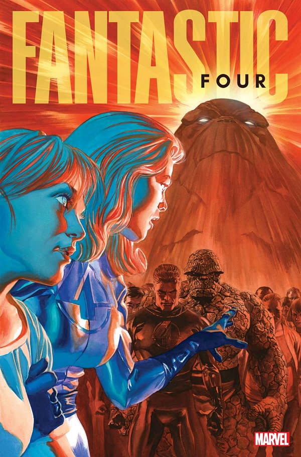 Cover image for FANTASTIC FOUR #8 ALEX ROSS COVER
