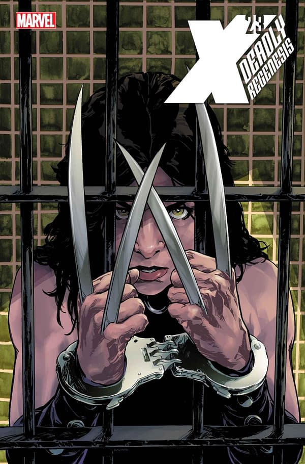 Cover image for X-23: DEADLY REGENESIS #4 KALMAN ANDRASOFSZKY COVER