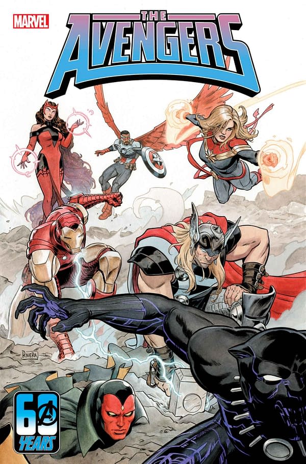 Cover image for AVENGERS 2 PAOLO RIVERA VARIANT