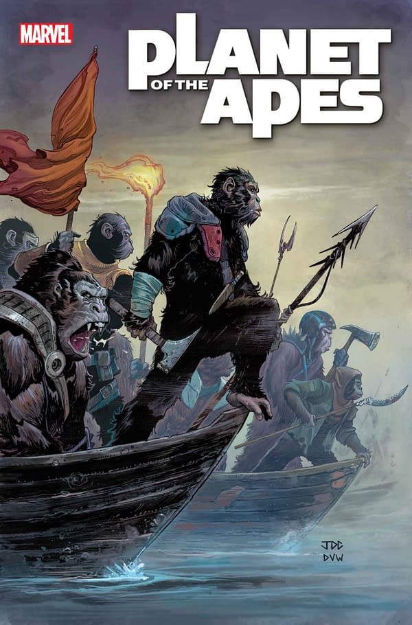 Cover image for PLANET OF THE APES #3 JOSHUA CASSARA COVER