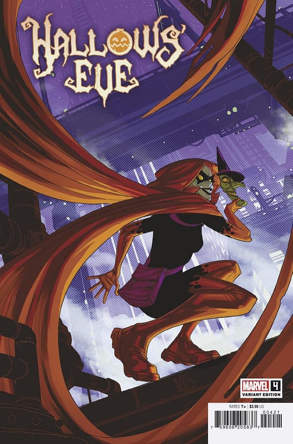 Cover image for HALLOWS' EVE 4 PETE WOODS VARIANT